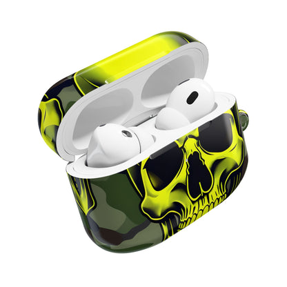 Neon Skull Camo - AirPods Case