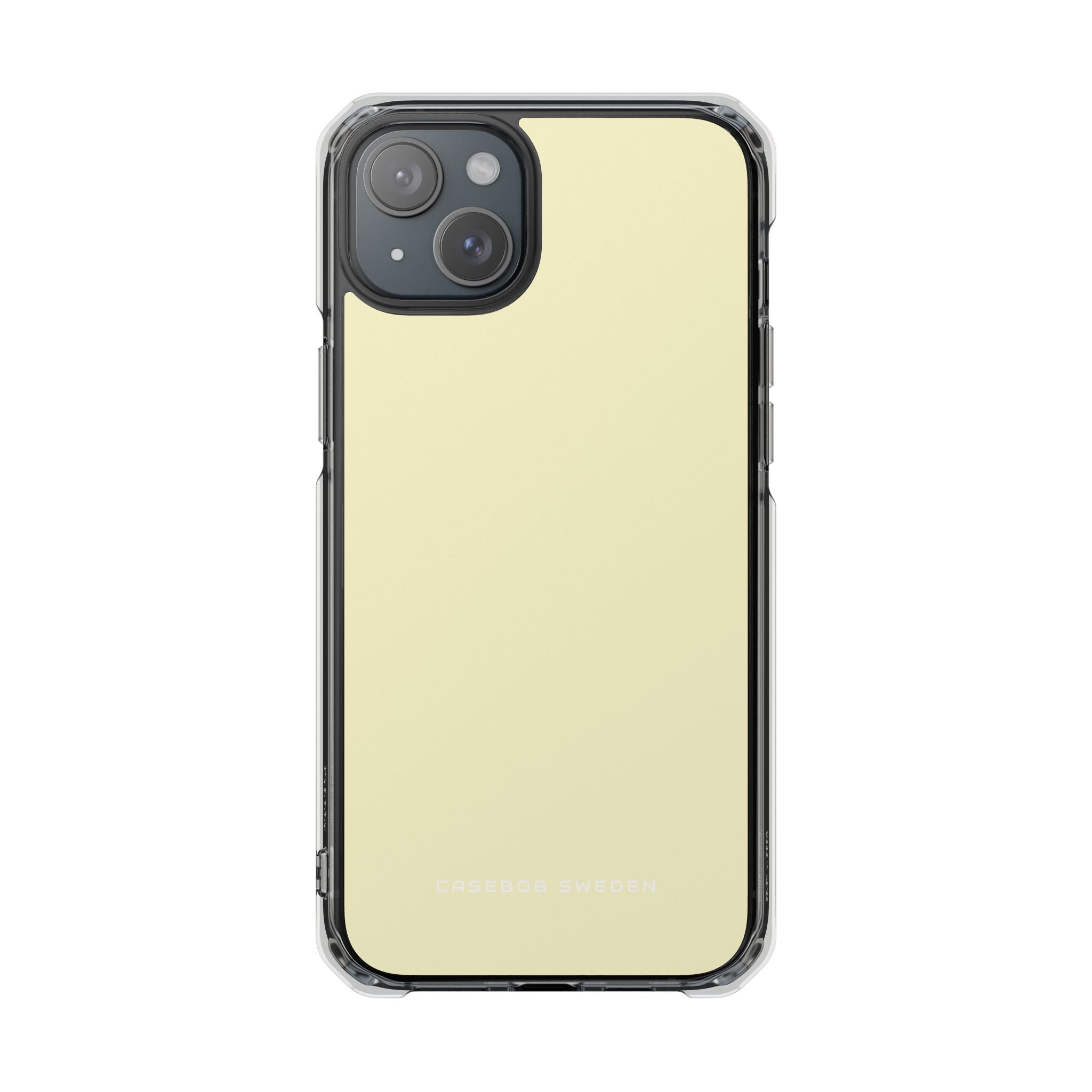 Lemon Chiffon iPhone 15 - Clear Impact Phone Case