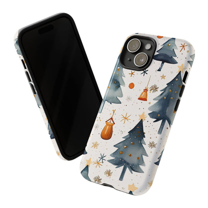 Christmas Trees Dance - iPhone Case