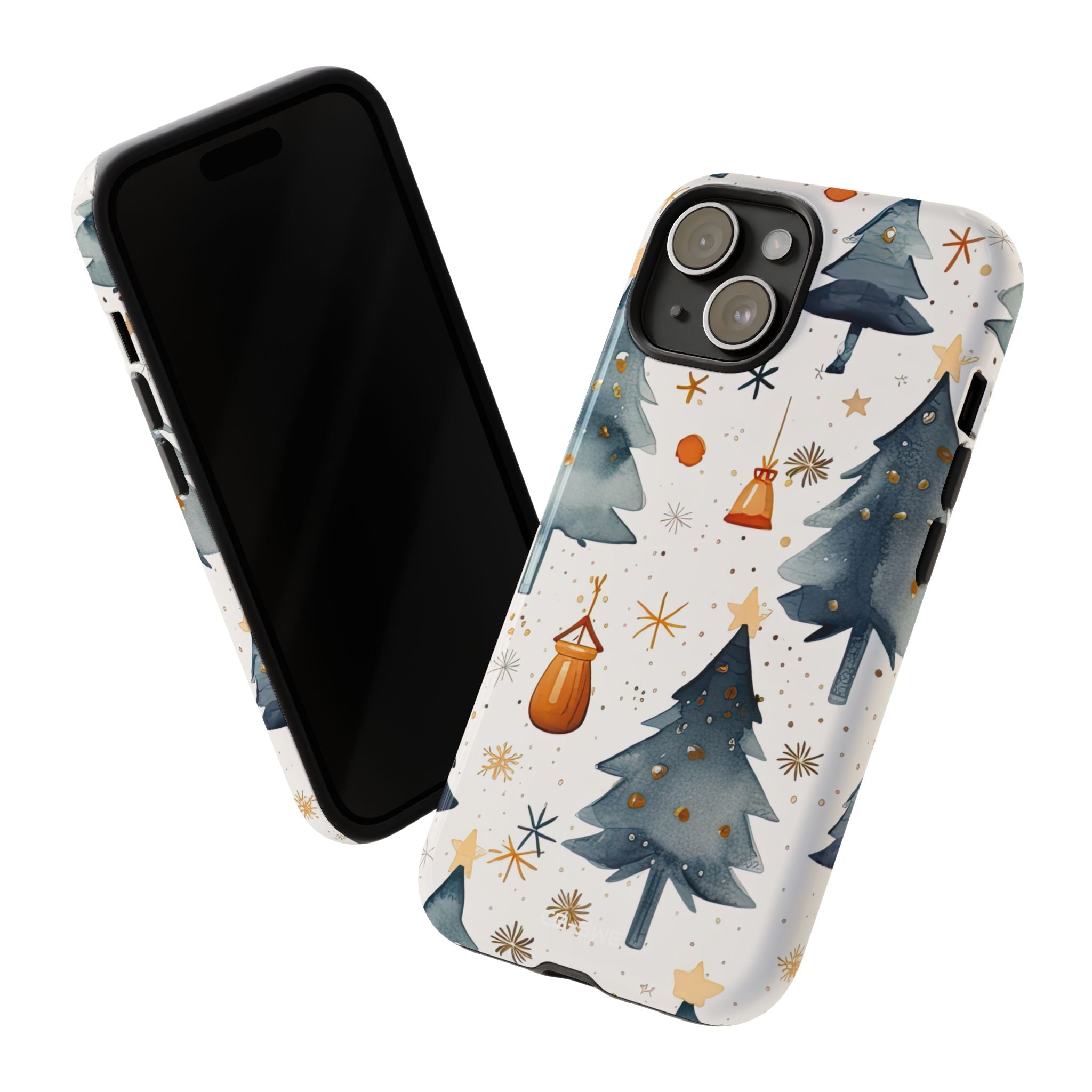 Whimsical Trees Shine - iPhone Case