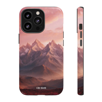 Vibrant Peaks Emerge - iPhone Case