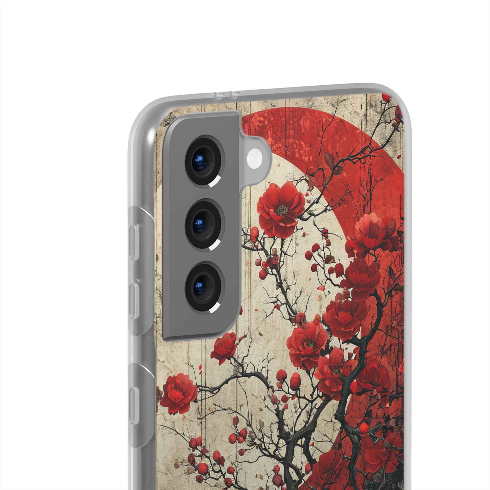 Zen Blossoms in Moonlight Samsung S21 - Flexi Phone Case