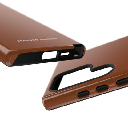 Saddle Brown Samsung S24 - Tough Phone Case