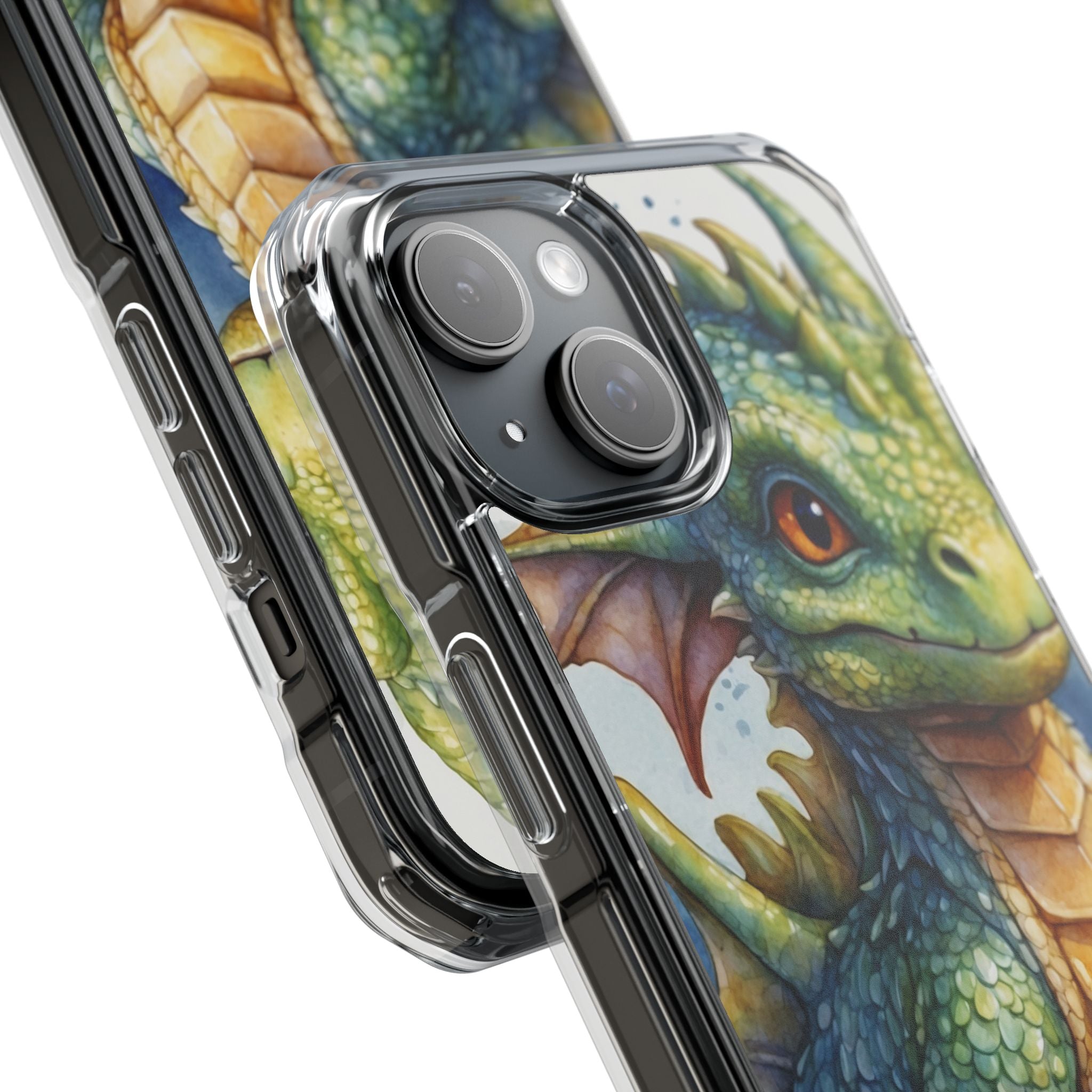 Green Dragon Smiles iPhone Case - Impact