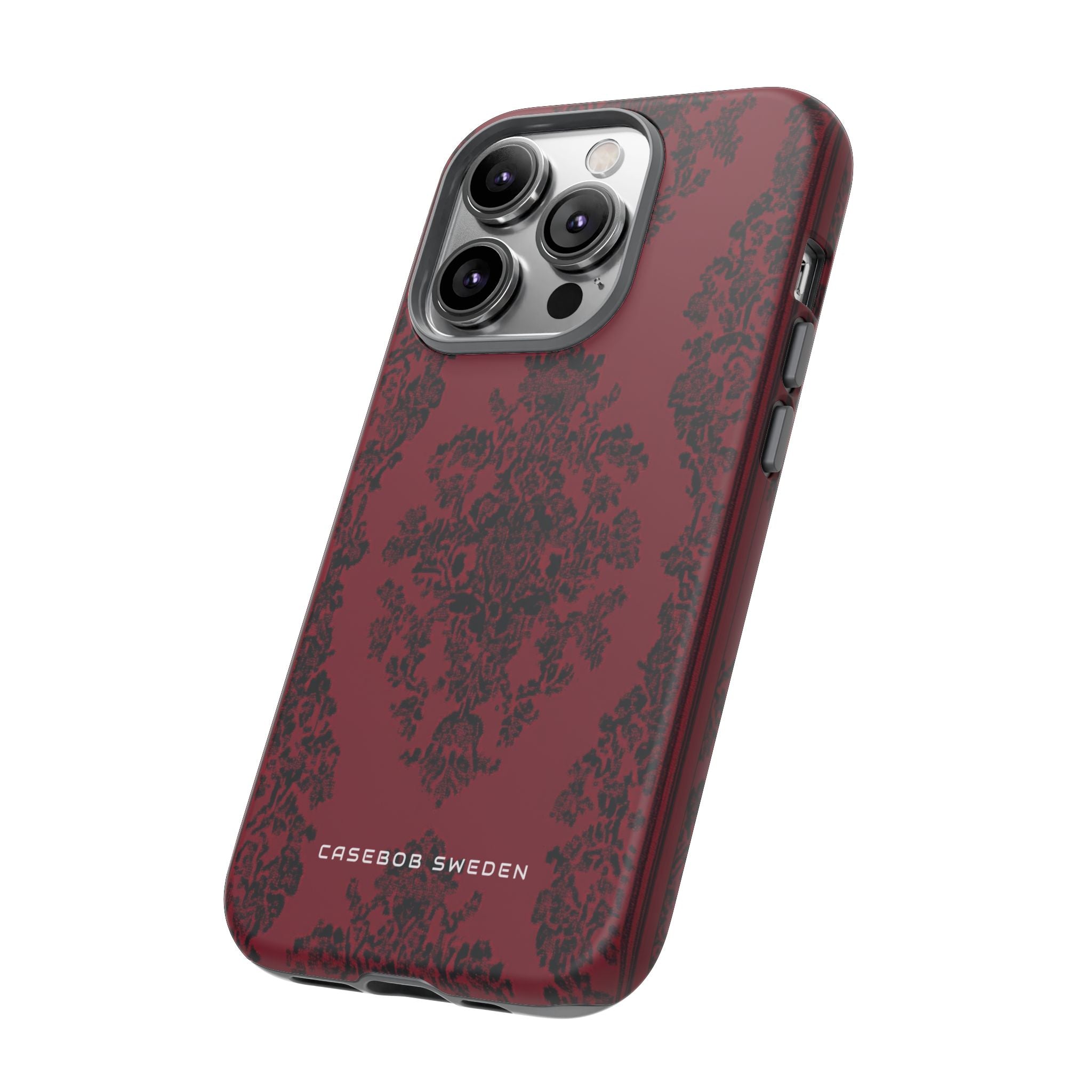 Gothic Crimson Elegance iPhone 14 - Tough Phone Case