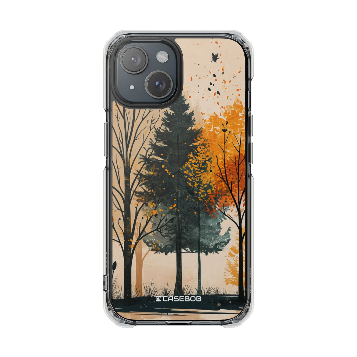 Autumnal Whispers - Phone Case for iPhone (Clear Impact - Magnetic)