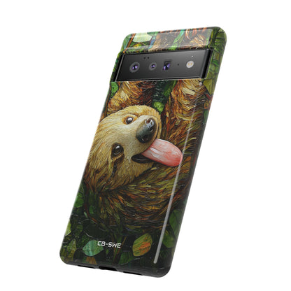 Sloth Hangs Playfully - Google Pixel Case