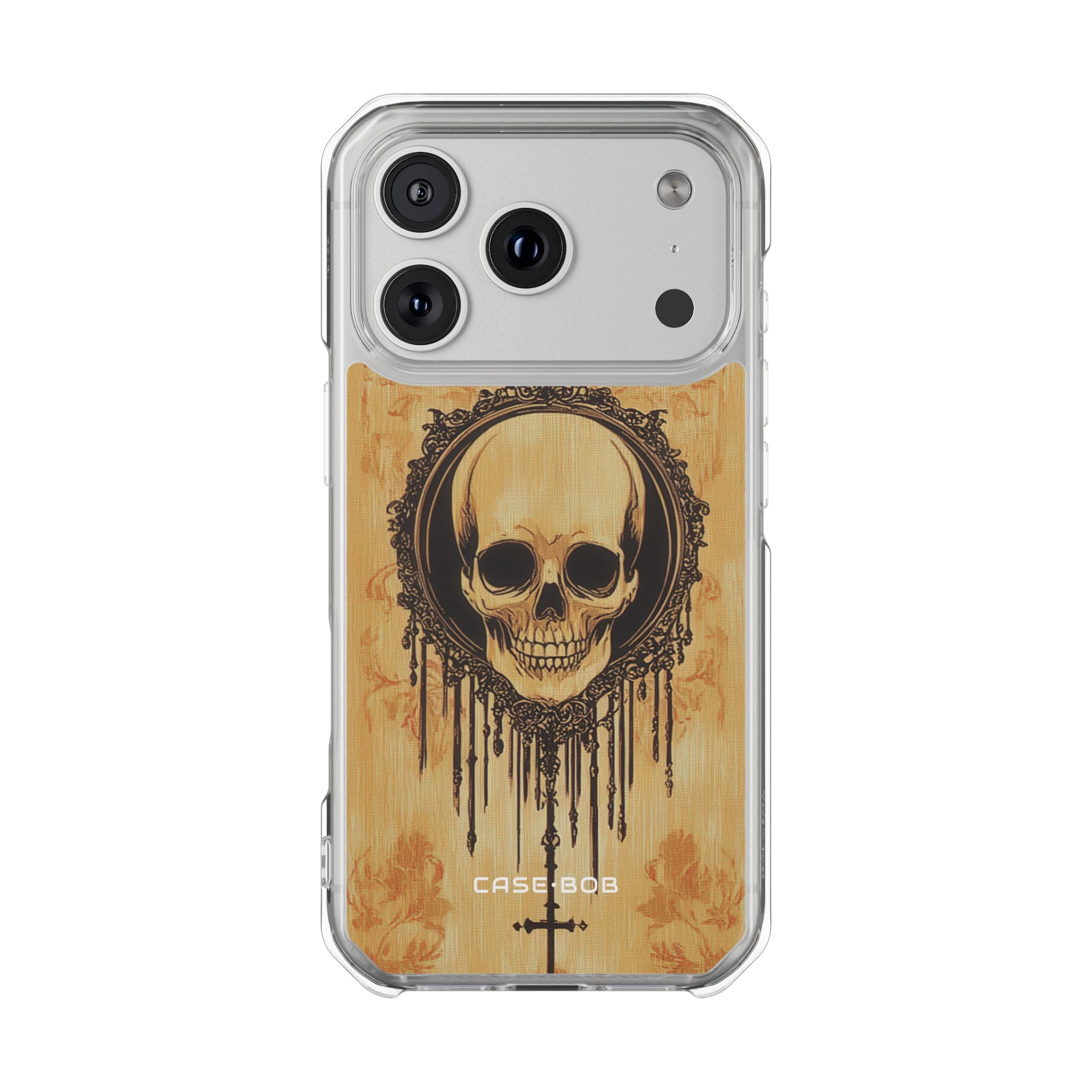 Skull Medallion Crimson iPhone 17 Pro Case - Impact