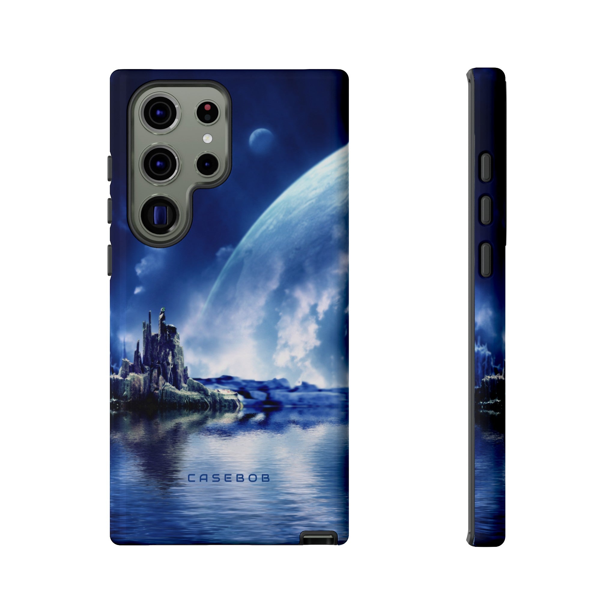 Landscape in fantasy planet - Protective Phone Case