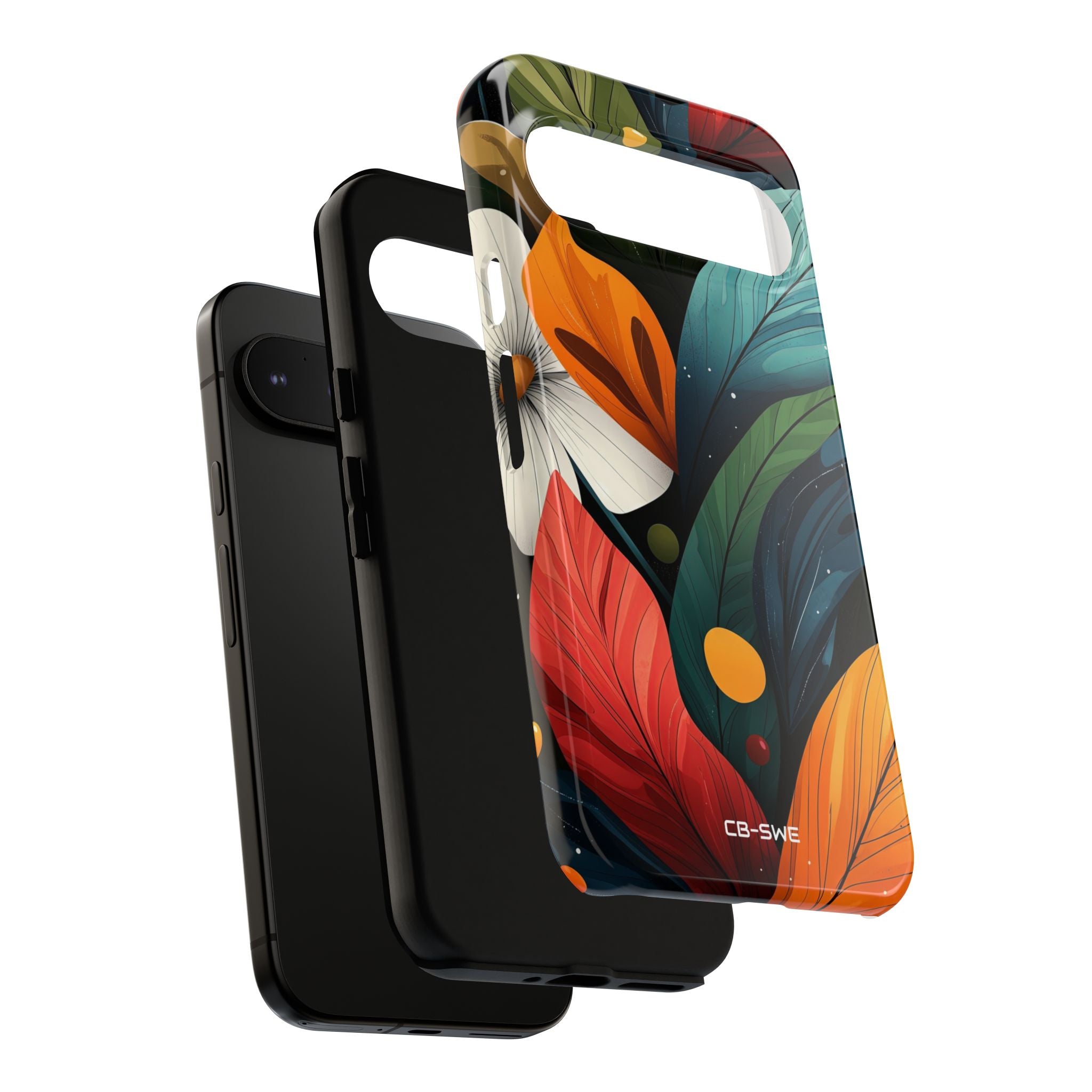 Vibrant Floral Symphony - Google Pixel Case