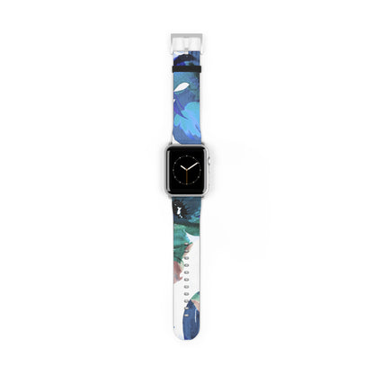 Blue Bloom - Watch Band