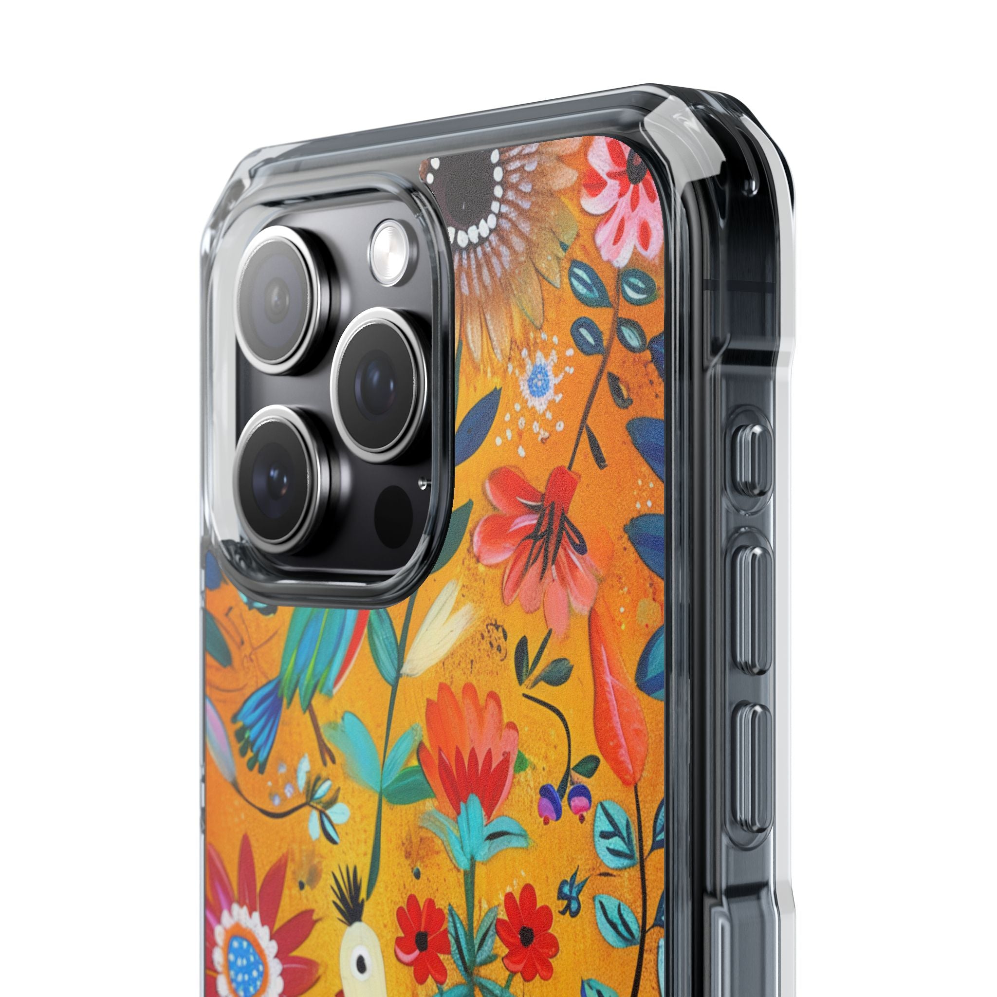 Colorful Birds Bloom iPhone 15 Pro Max Case - Impact