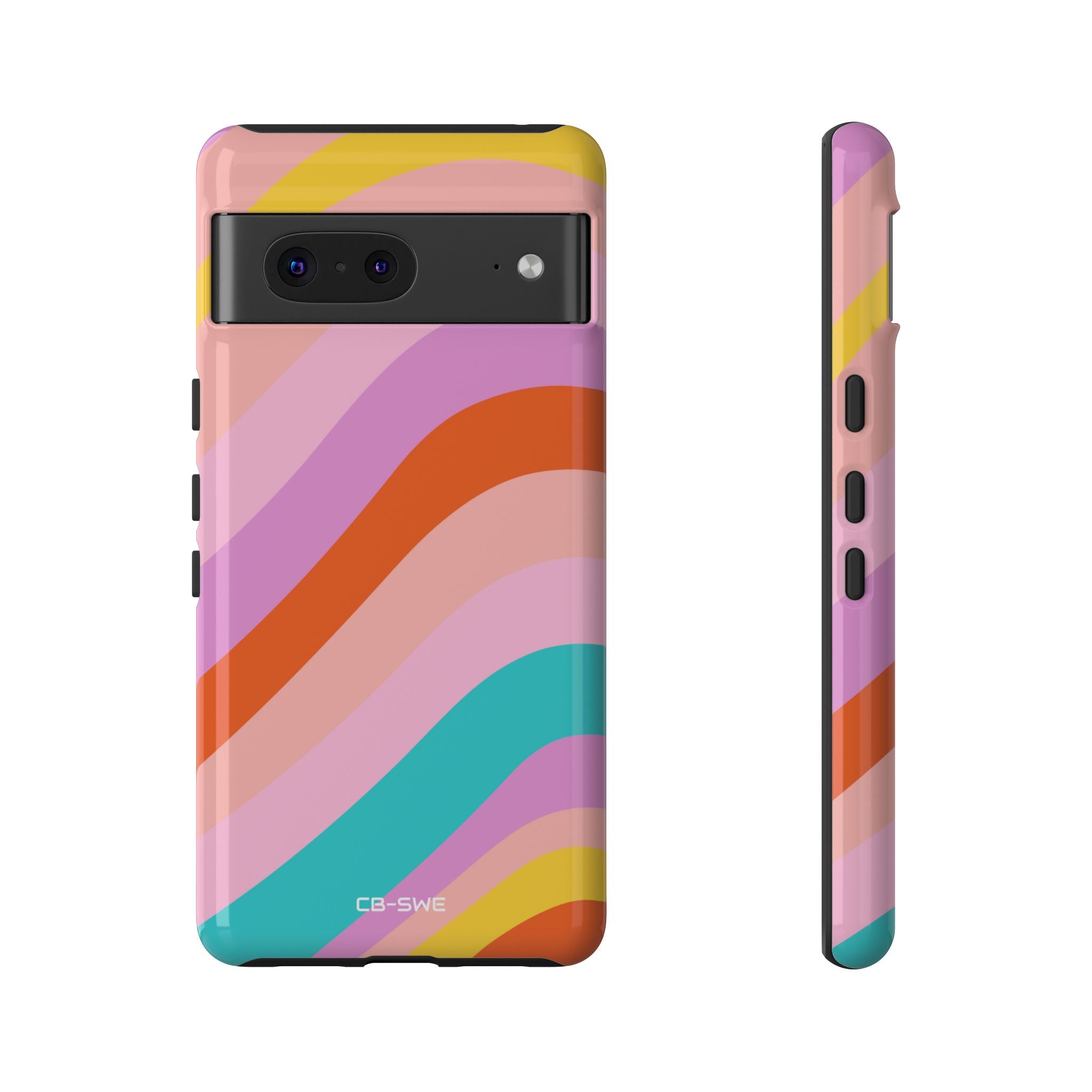 Fluid Color Waves - Google Pixel Case