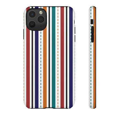 Modern Stripe Line - Protective Phone Case