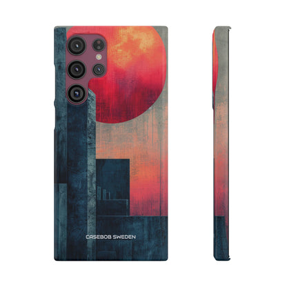 Abstract Geometric Skyline - Slim Samsung S22 Phone Case