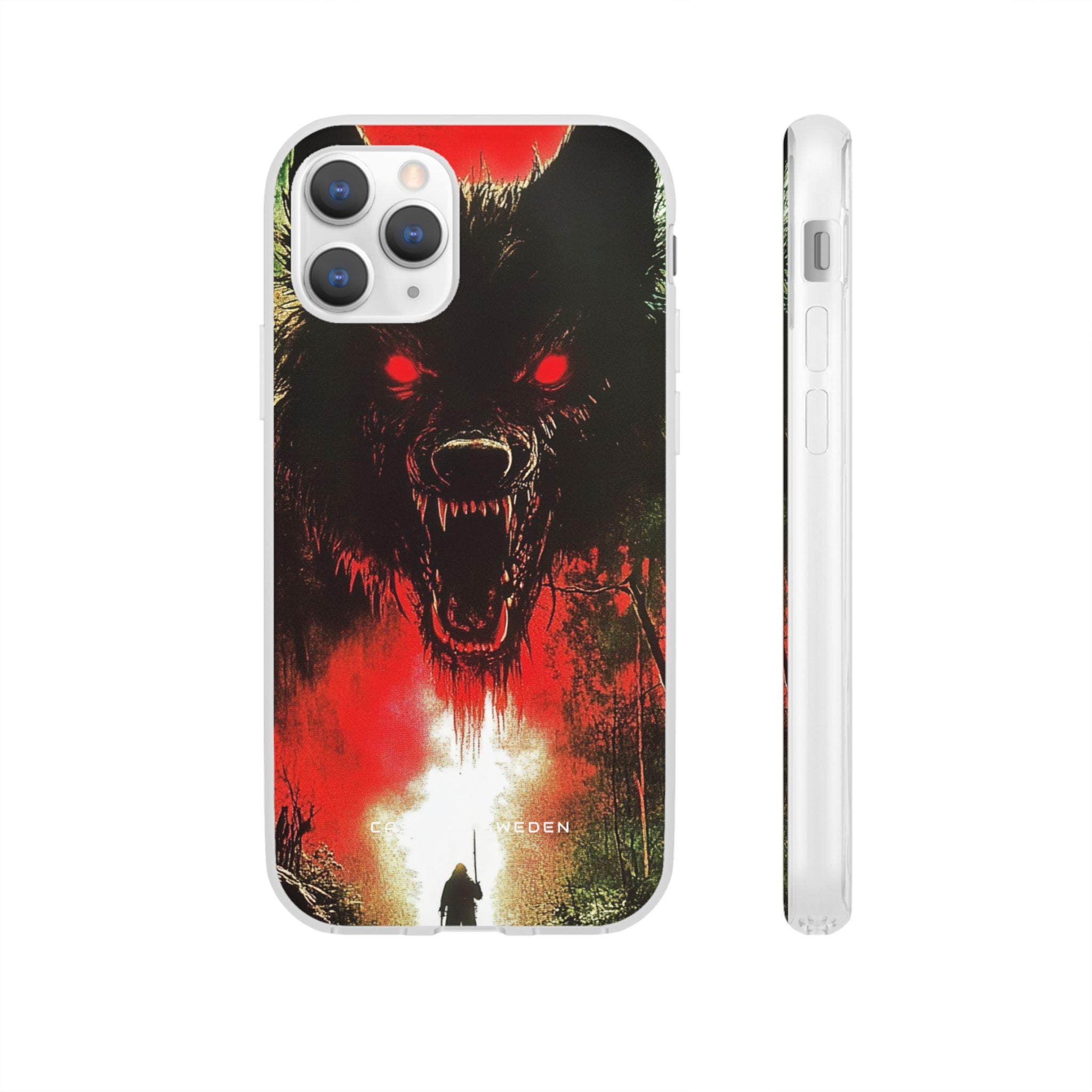 Bloodmoon Wolf's Lament iPhone 11 - Flexi Phone Case