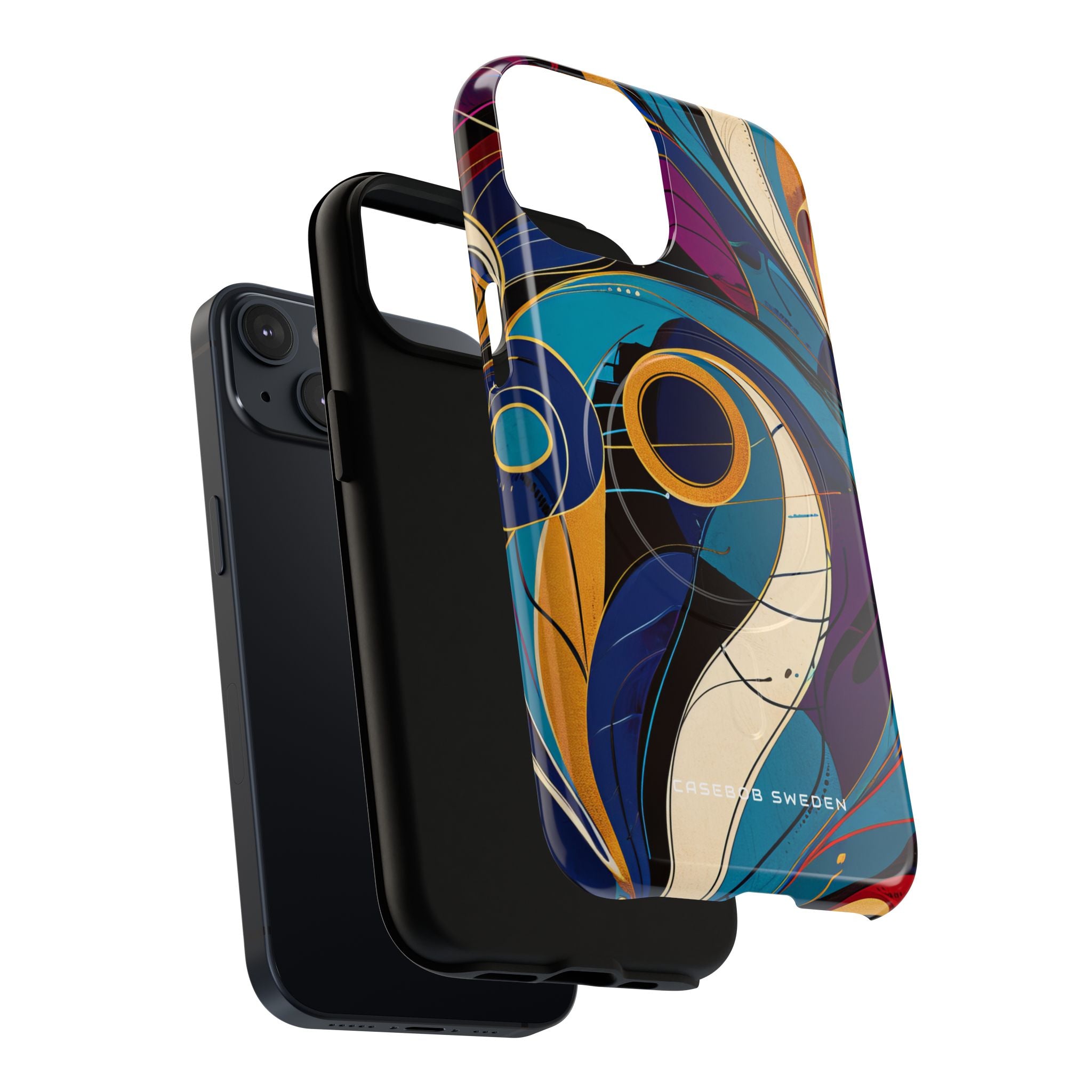 Vintage Vortex Harmony iPhone 14 | Tough+ Phone Case