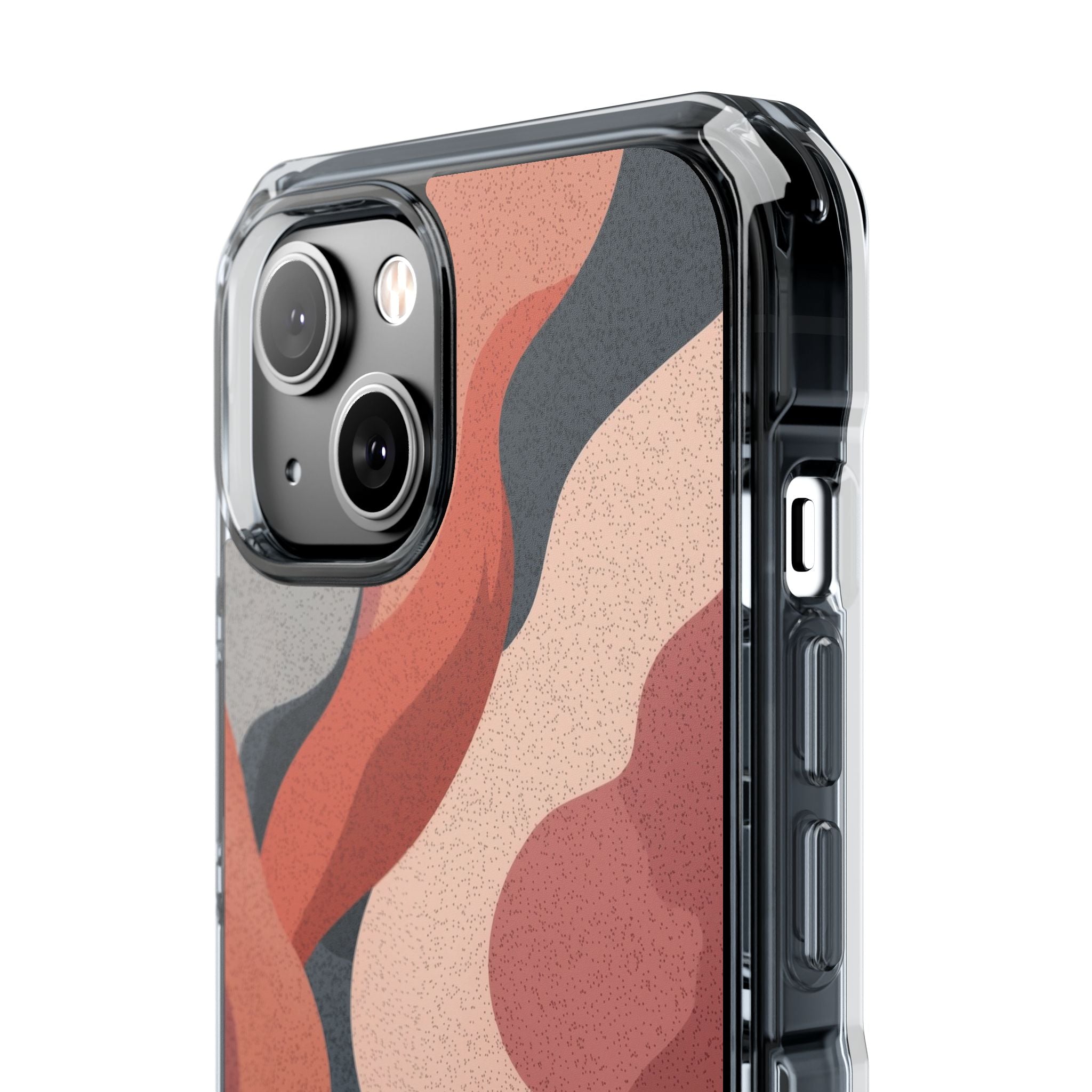 Flowing Earth Tones iPhone Case - Impact