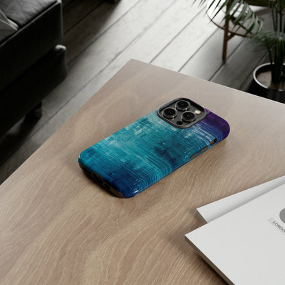 AI Fusion: Metallic Gradient - Protective Phone Case