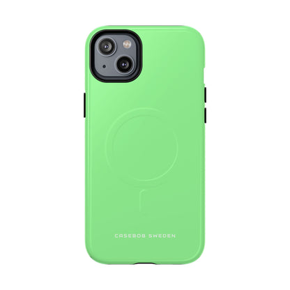 Pale Green iPhone 14 | Tough+ Phone Case