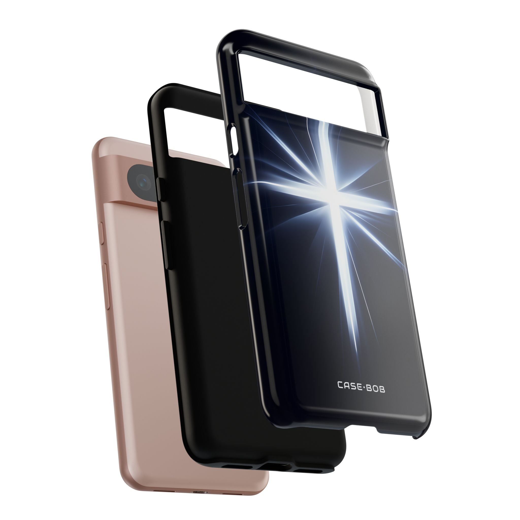 Glowing Crossburst Google Pixel 8 Case - Tough