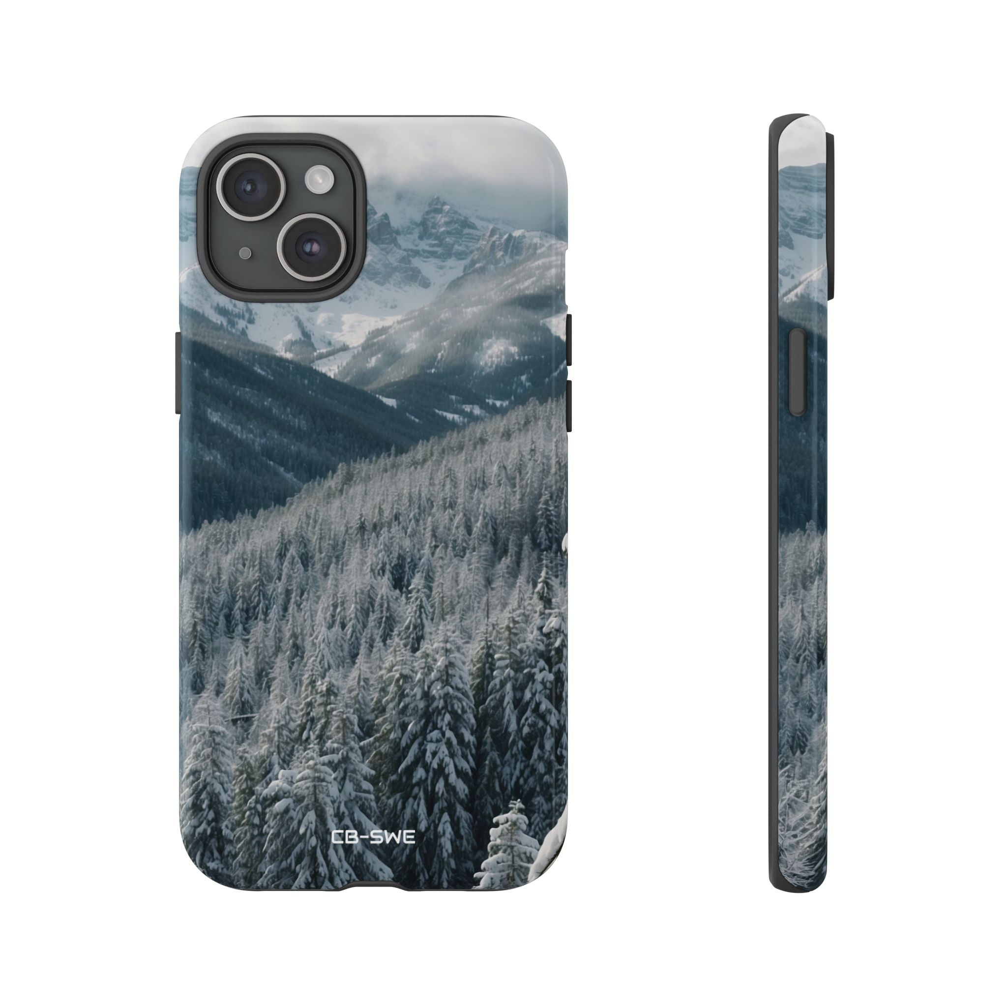 Snow Covers Peaks - iPhone Case