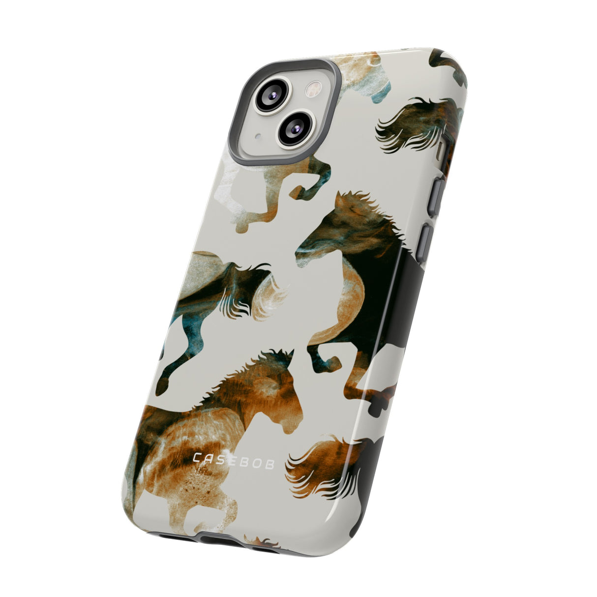 Tie Dye Horses - Protective Phone Case