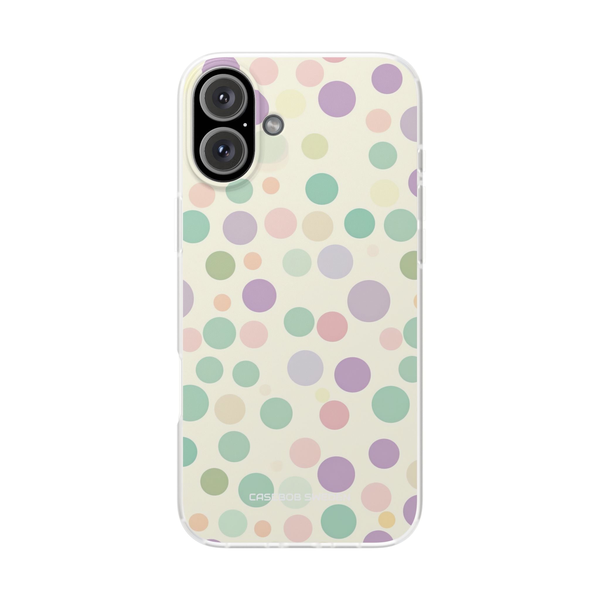 Playful Pastel Polka Dots - Flexi iPhone 16 Phone Case