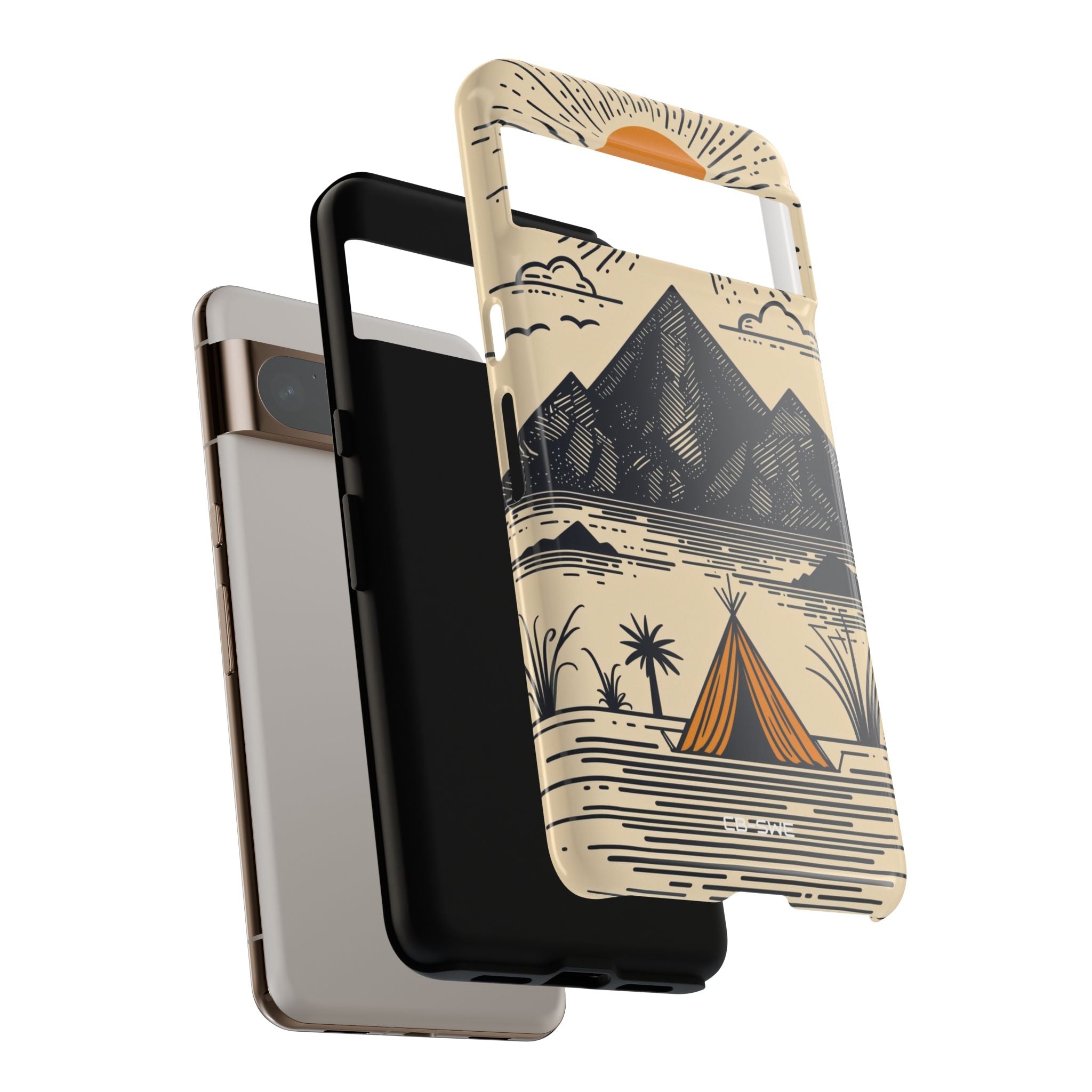 Golden Tent Awaits - Google Pixel Case