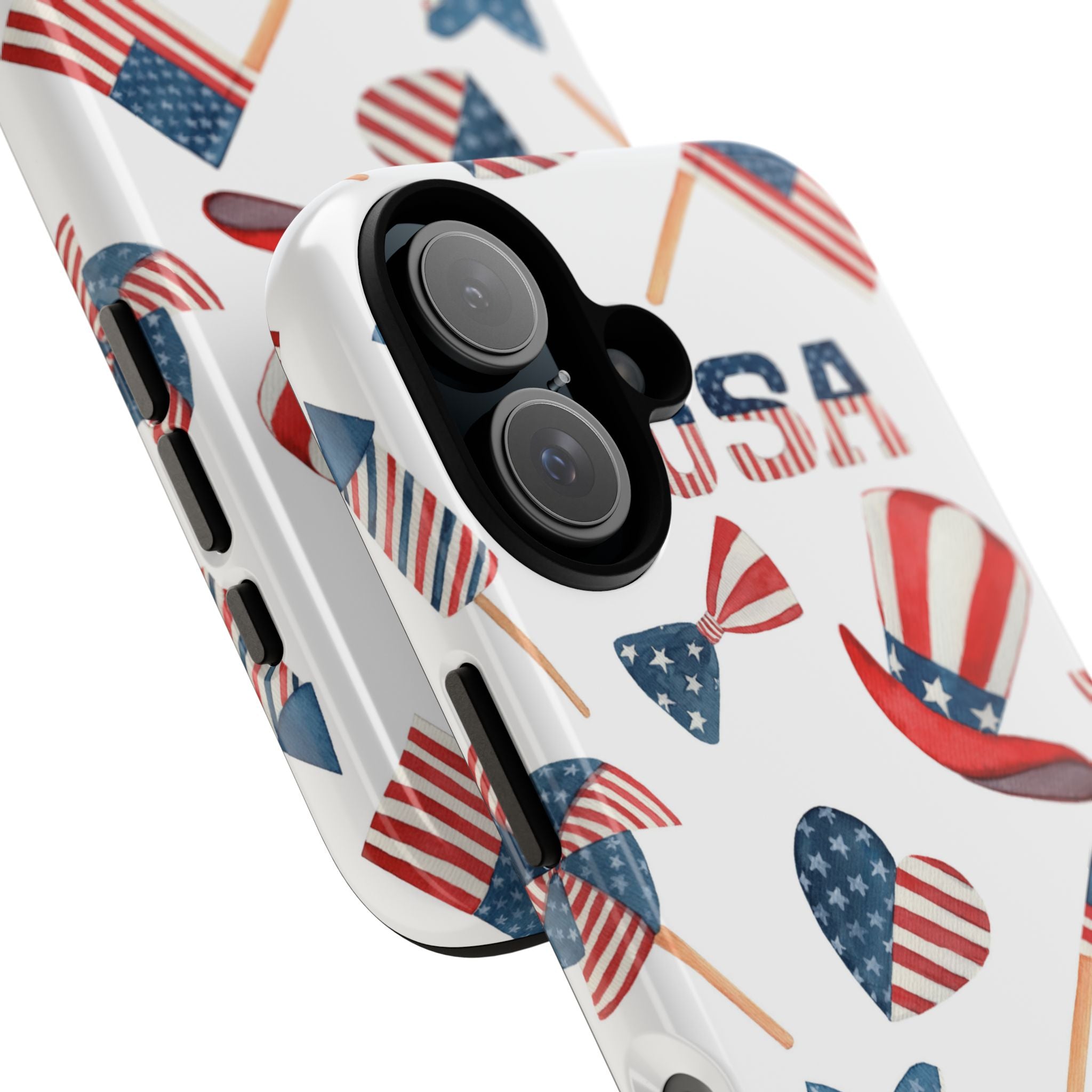 Fireworks Burst Bright - iPhone Case