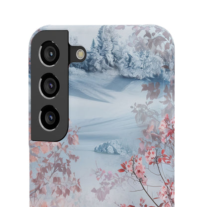 Floral Serenity Case - Slim Samsung S22 Phone Case