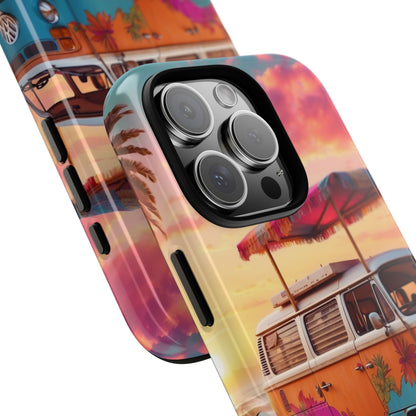 **Van Rests at Shore** - iPhone Case