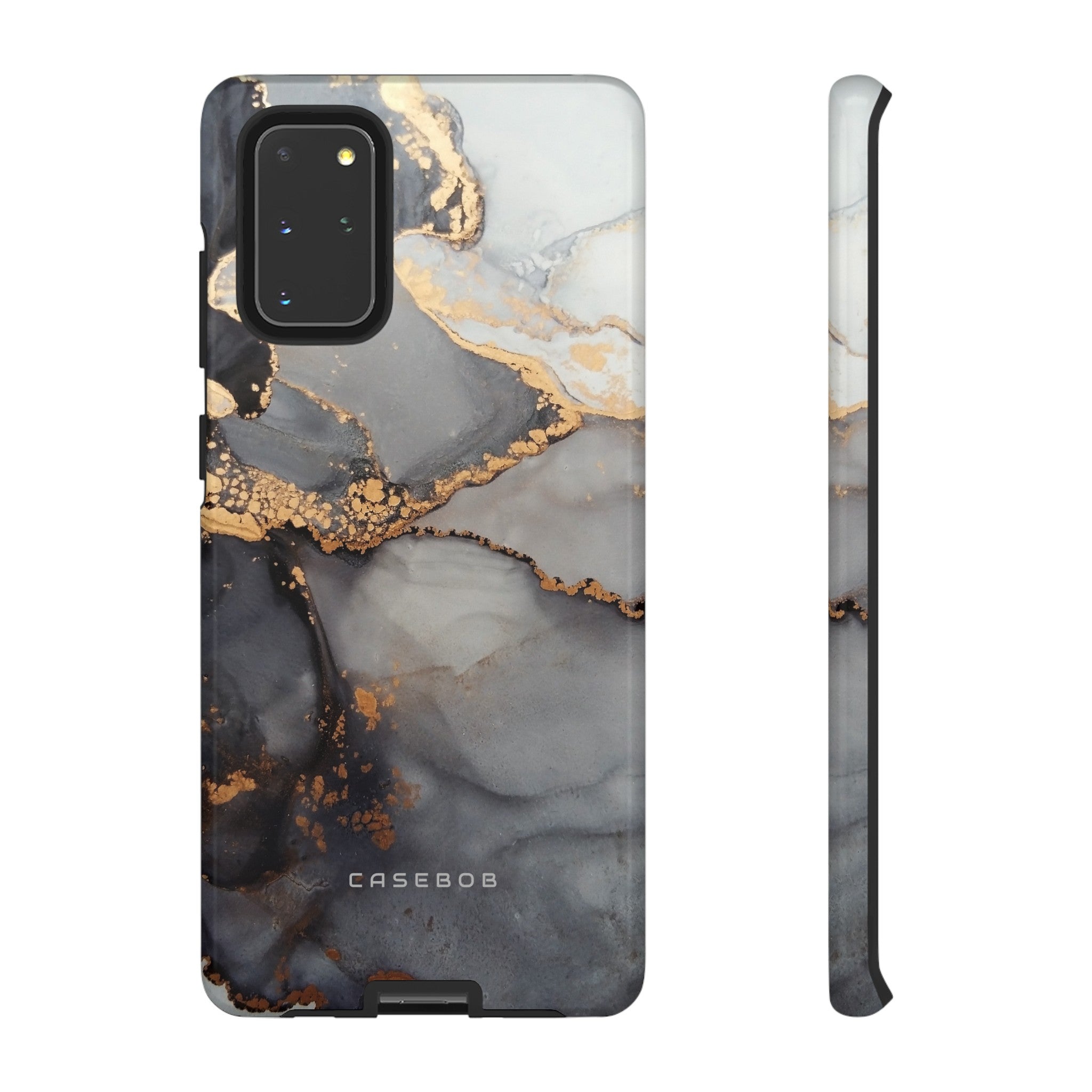 Grey Marble - Protective Phone Case