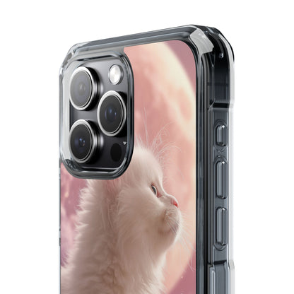 Lunar Cat Soars iPhone Case - Impact