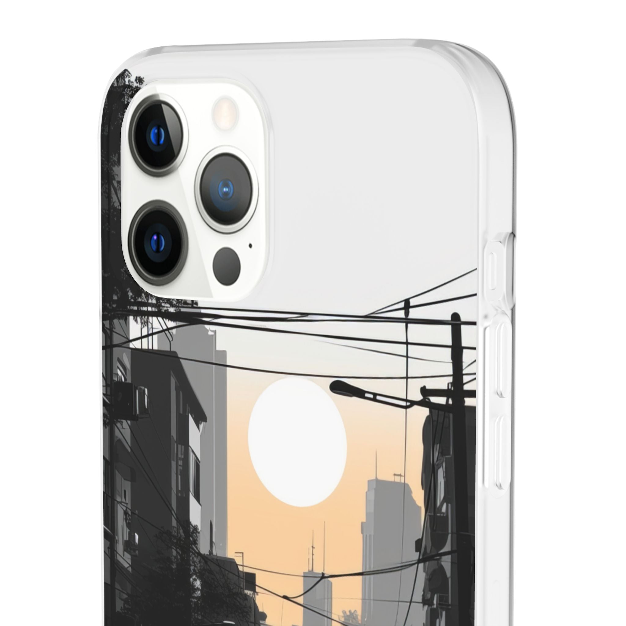 Urban Serenity Glow | Flexible Phone Case for iPhone