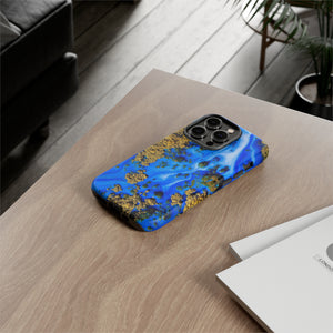 Blue River Ink Art iPhone Case (Protective) Phone Case