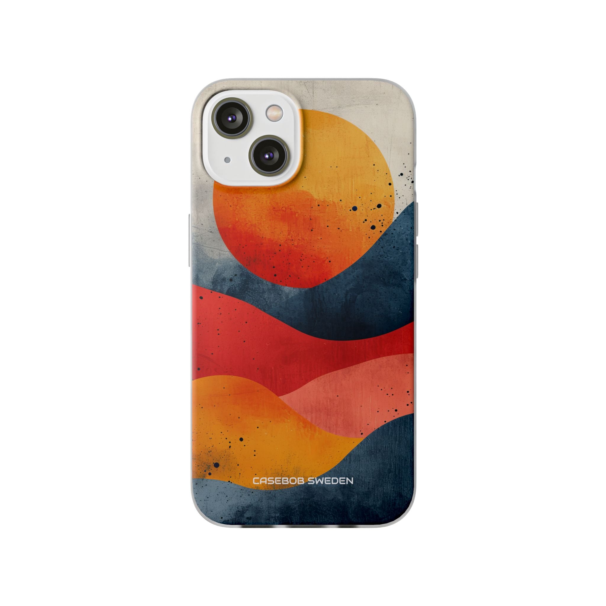 Sunburst Waves - Flexi iPhone 14 Phone Case