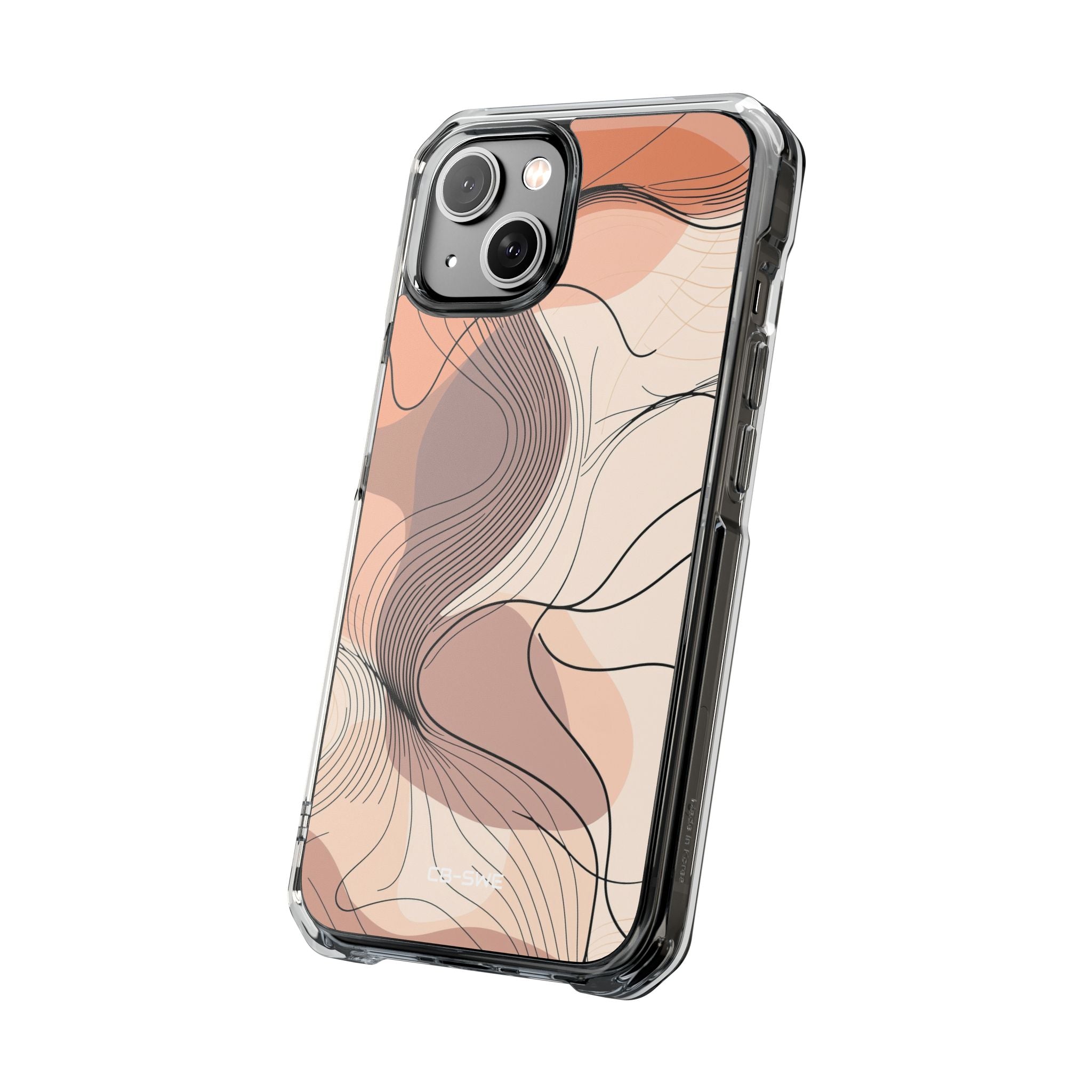 Gentle Waves Flow iPhone Case - Impact