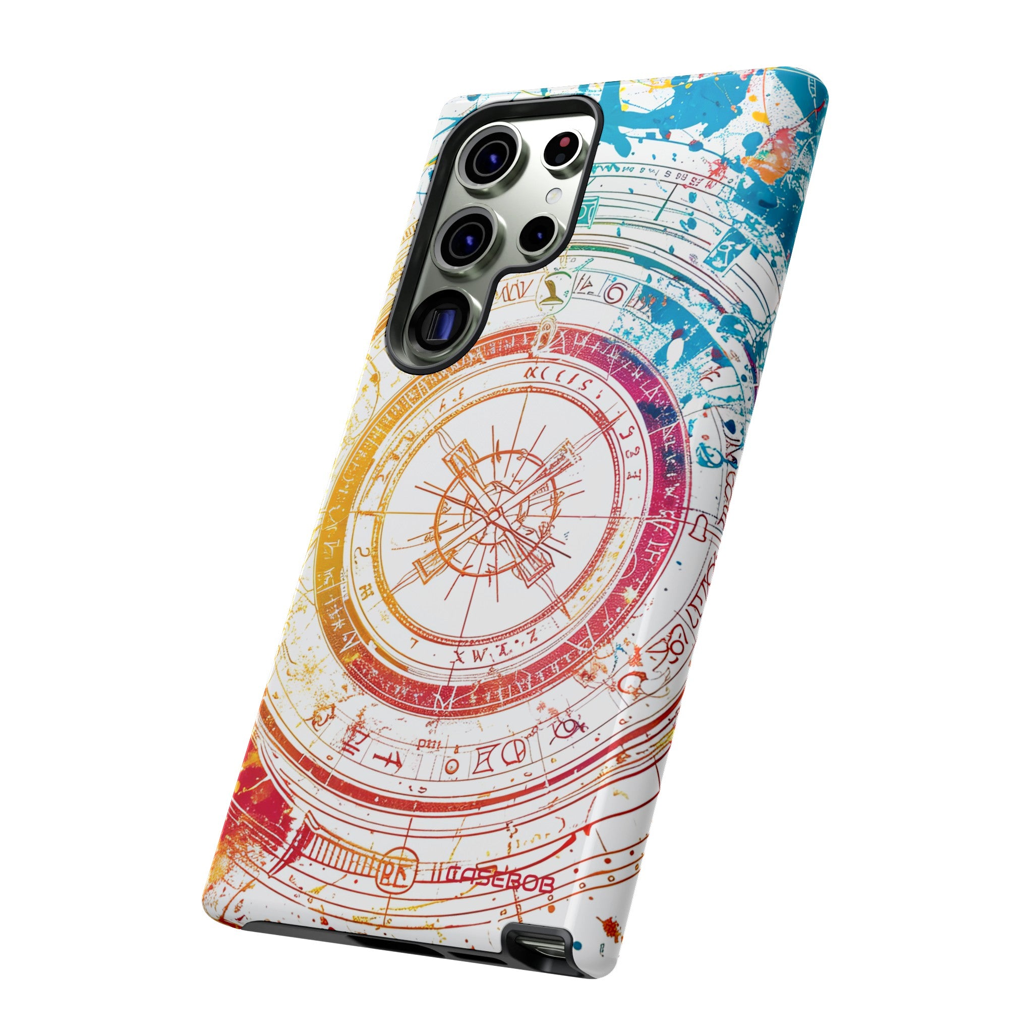 Astrological Wheel Wonders - Protective Phone Case