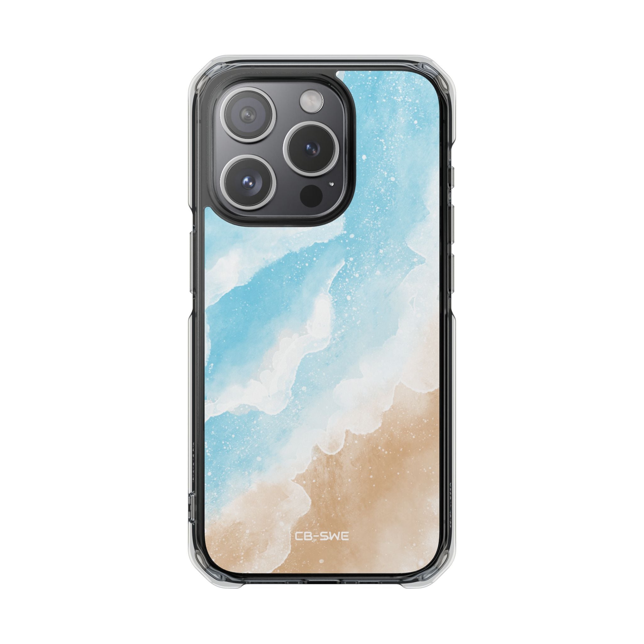 Serene Coastal Whispers iPhone Case - Impact