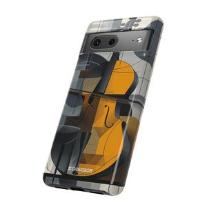 Cello Abstraction | Protective Phone Case for Google Pixel