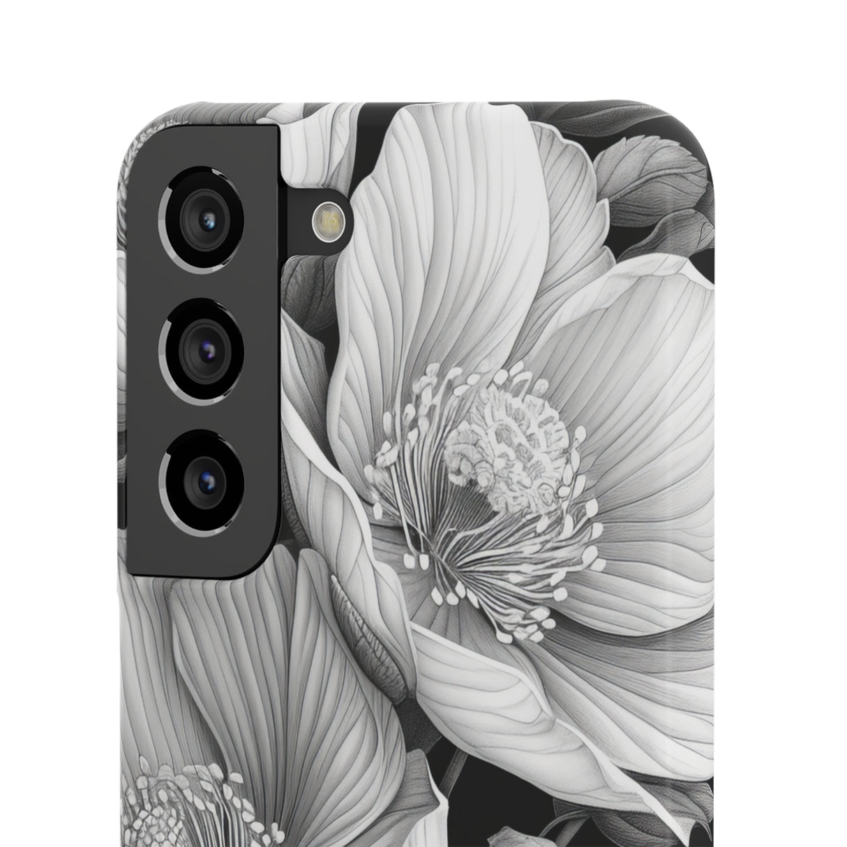 Botanische Eleganz | Schlanke Handyhülle für Samsung