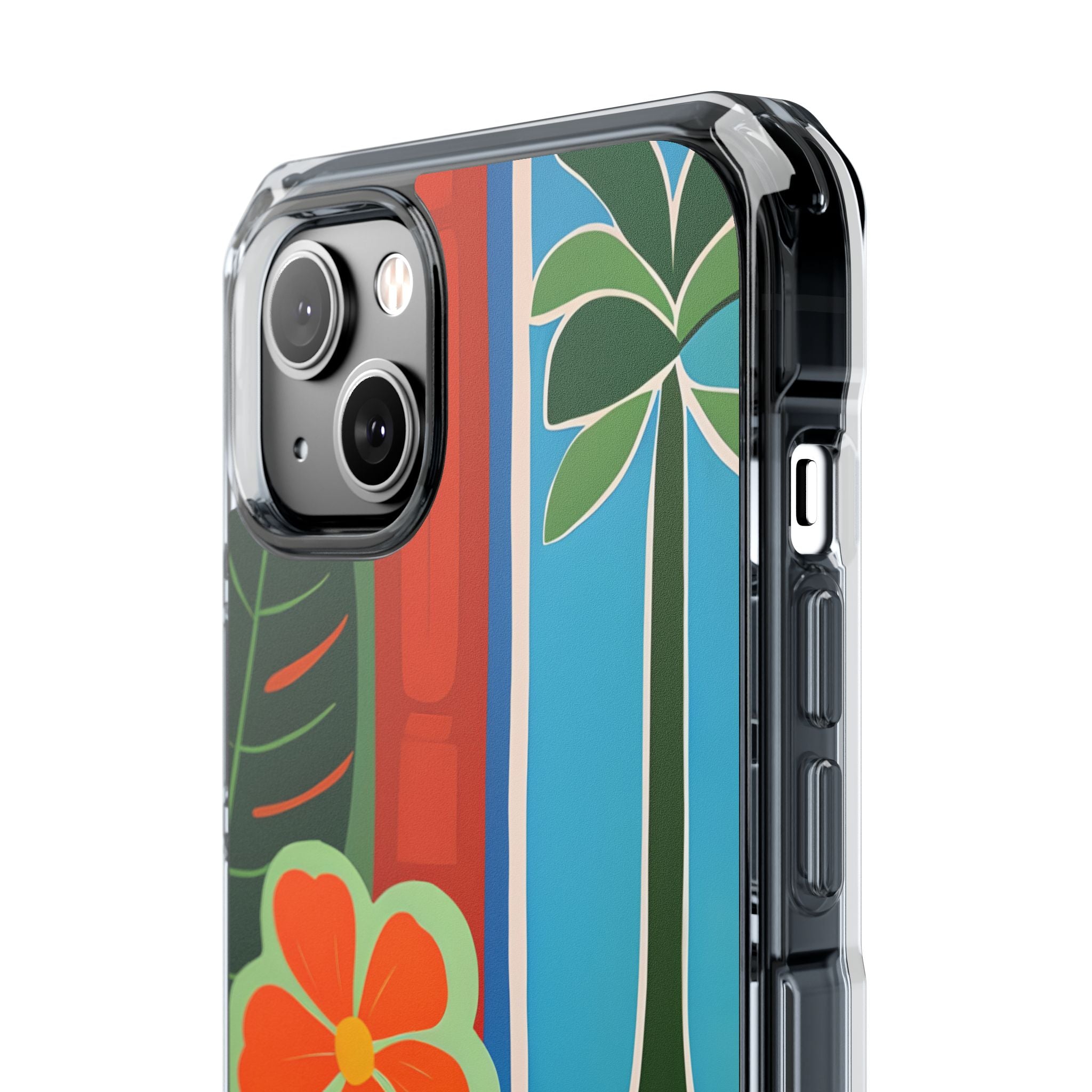 Tropical Geometry Harmony iPhone Case - Impact