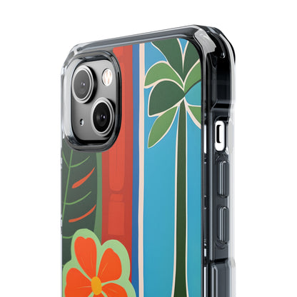 Tropical Geometry Harmony iPhone Case - Impact