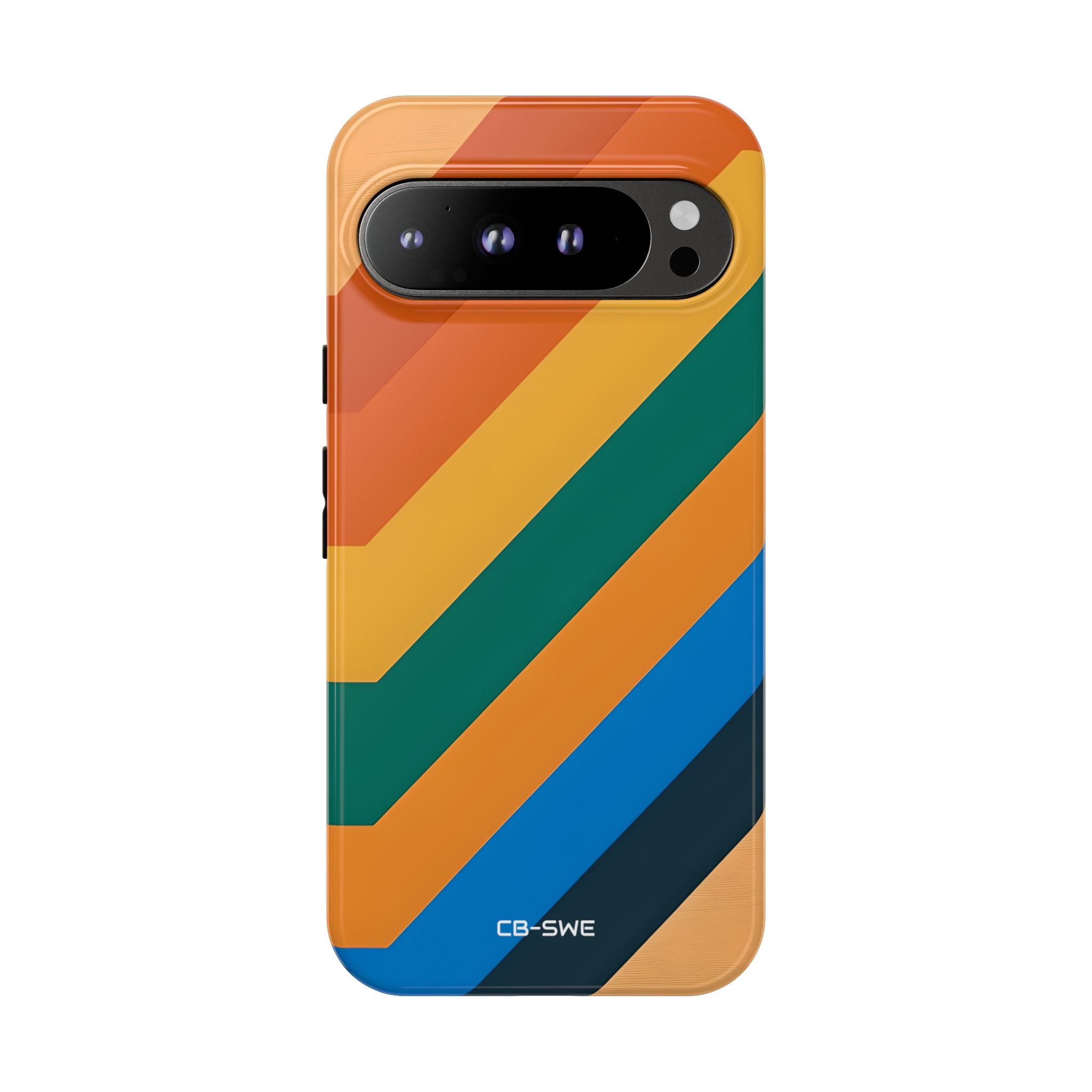 Vibrant Geometric Harmony - Google Pixel Case
