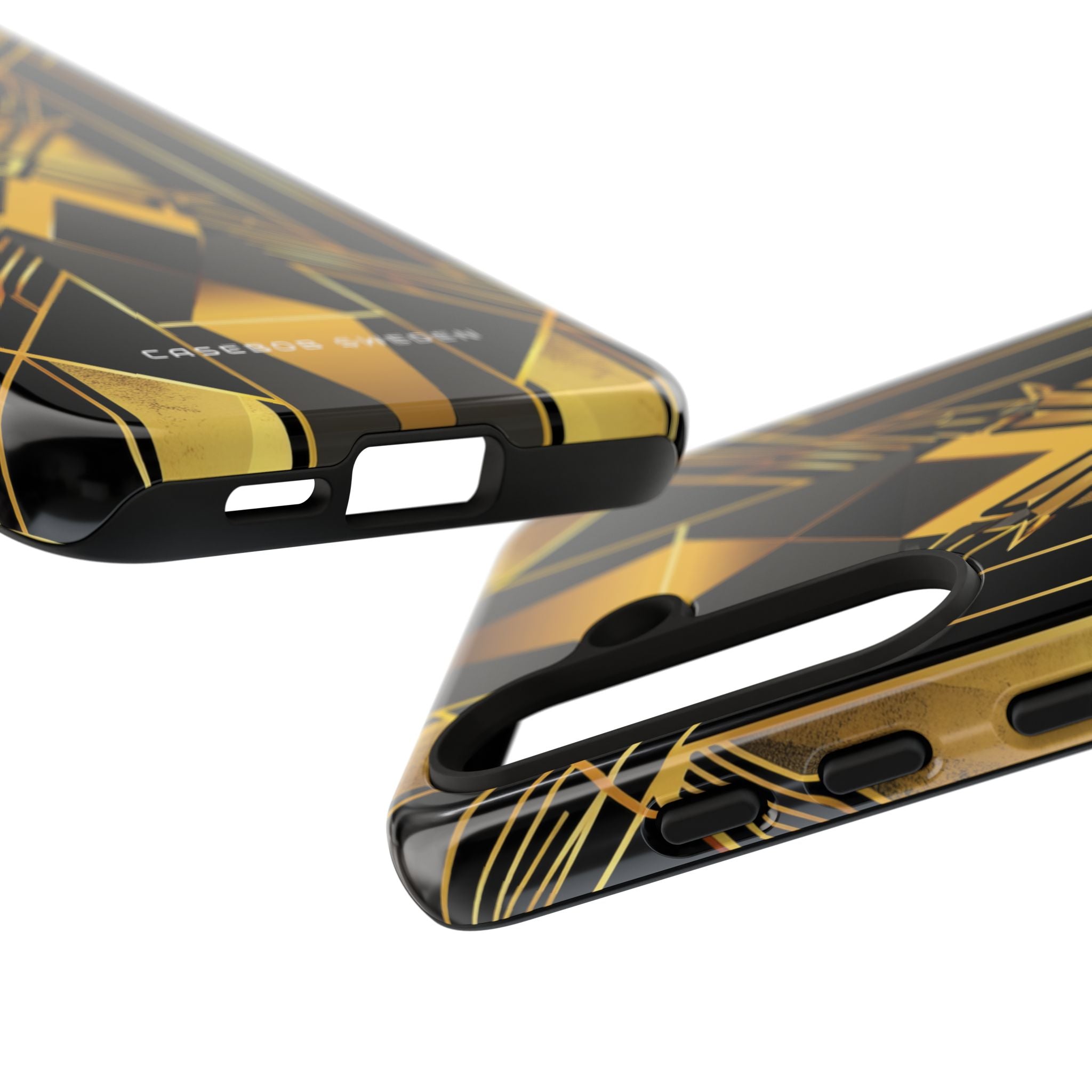 Golden Geometric Elegance Samsung S24 - Tough Phone Case