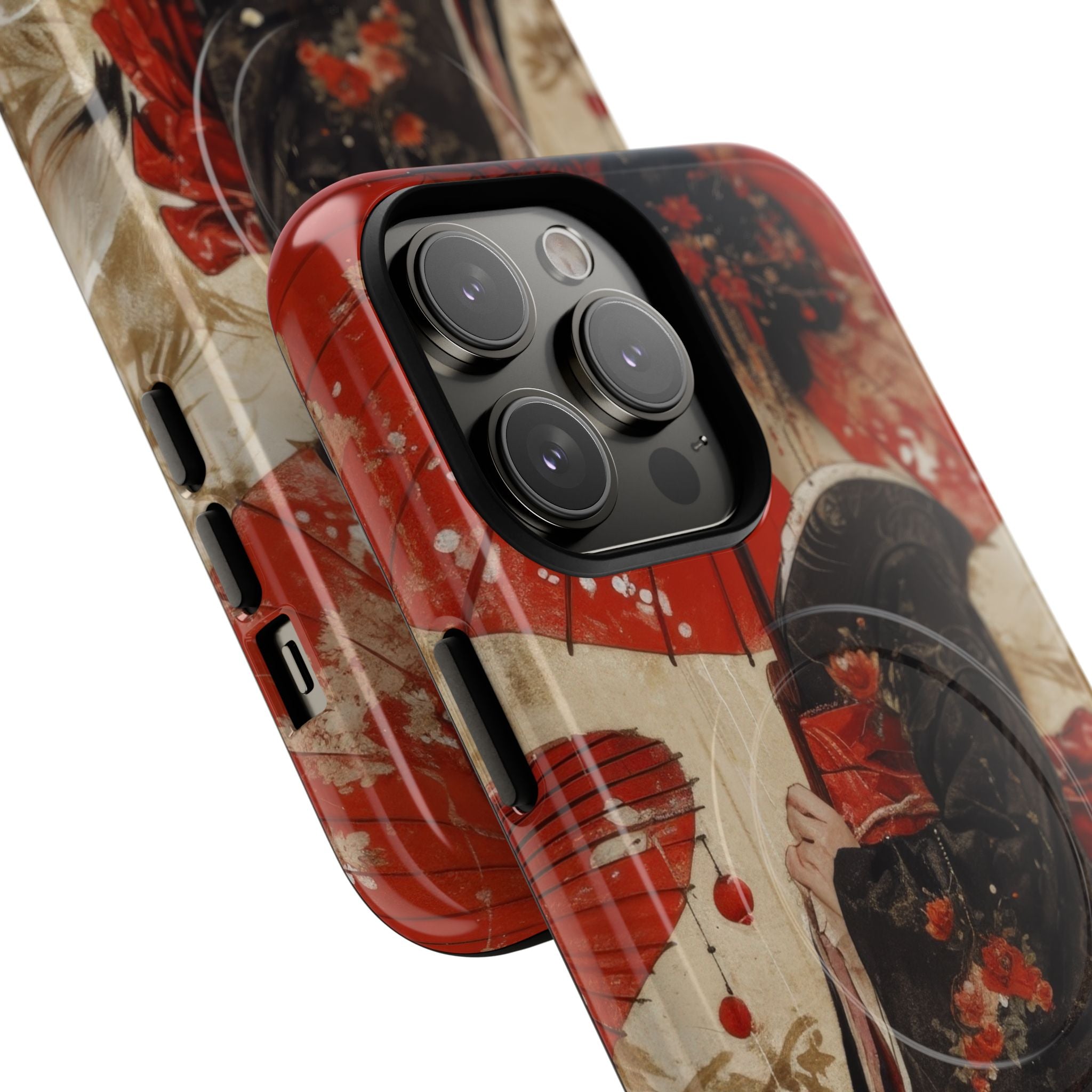 Scarlet Crane Dreams iPhone 14 - Tough+