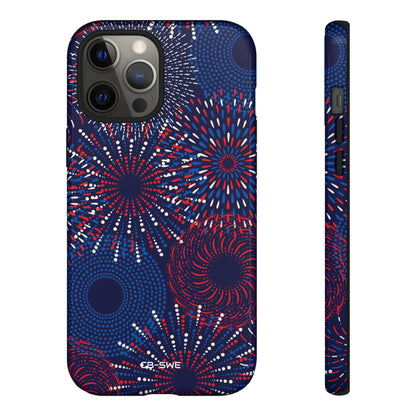 Fireworks Burst Bright - iPhone Case