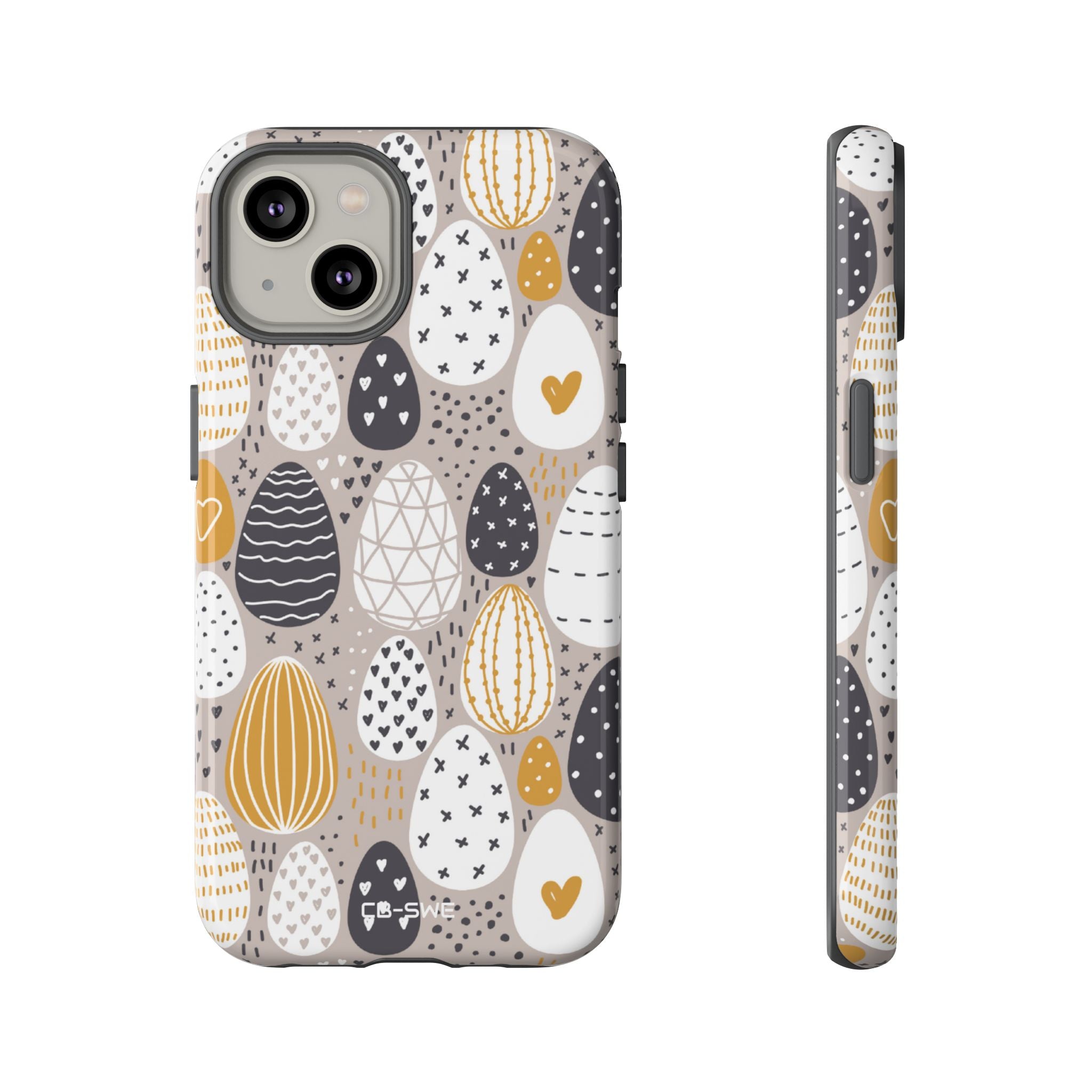 Easter Eggs Playful - iPhone Case