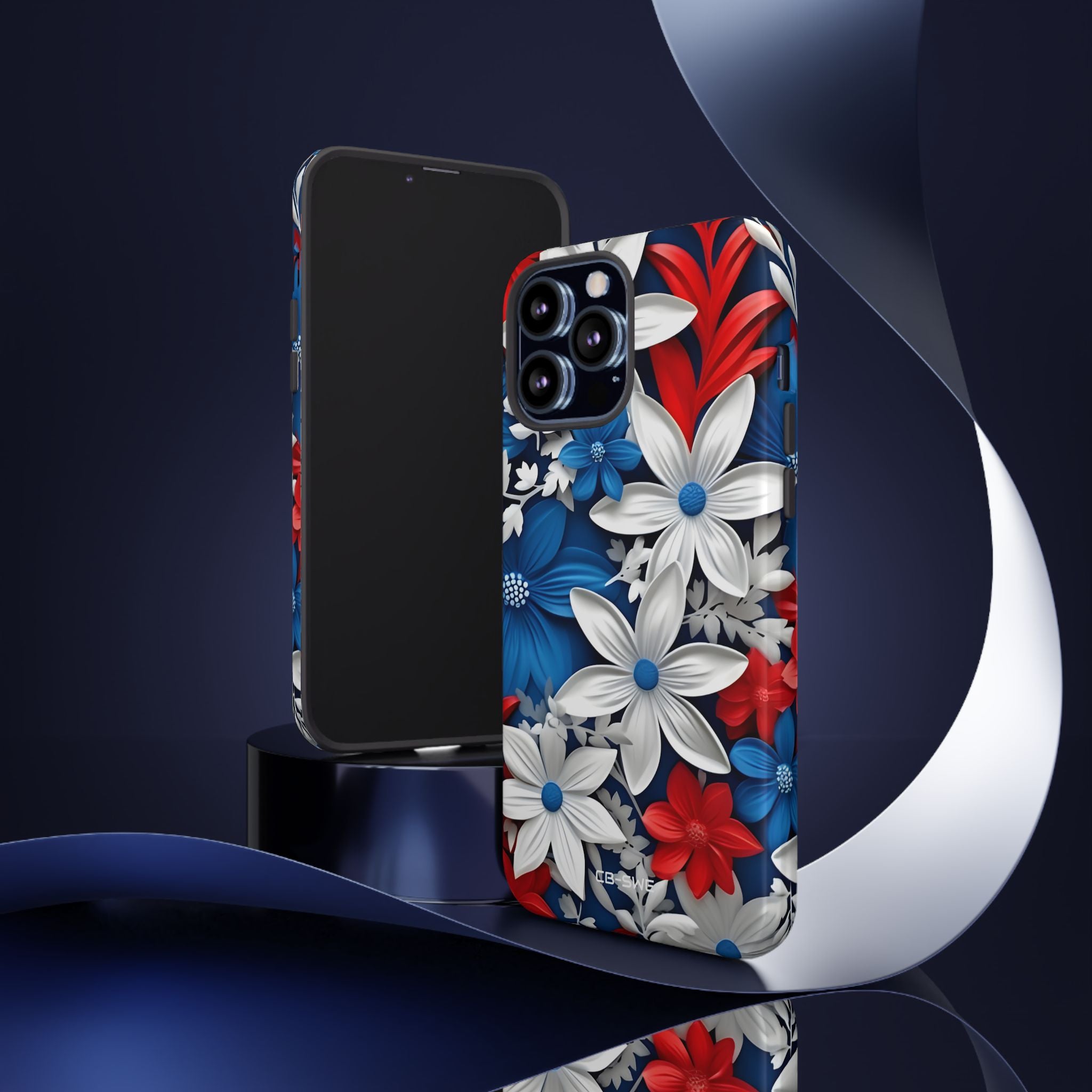 Floral Sculpture Blooms - iPhone Case